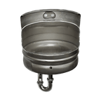 Wall Mount Pony Keg Sink on transparent background