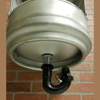 The Signature Keg Urinal Kit w/ Flush Valve The Bar Right