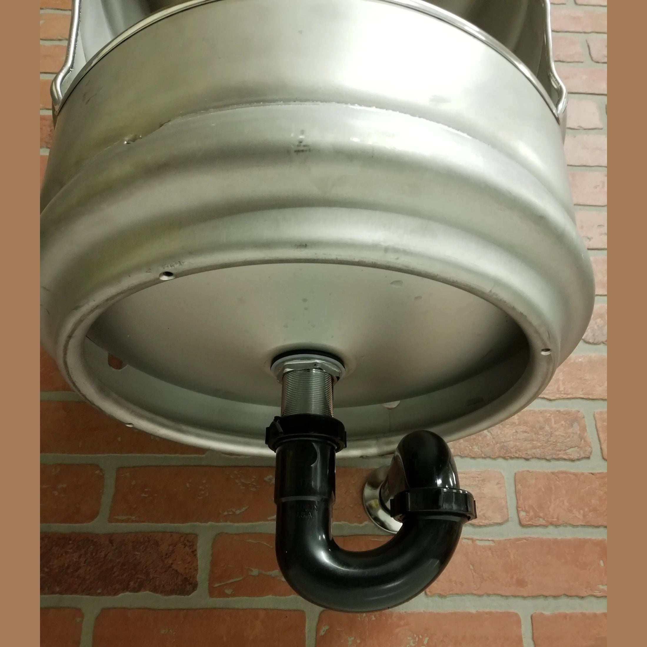 The Signature Keg Urinal Kit w/ Flush Valve The Bar Right