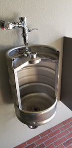 The Heritage Keg Urinal Kit w/ Flush Valve