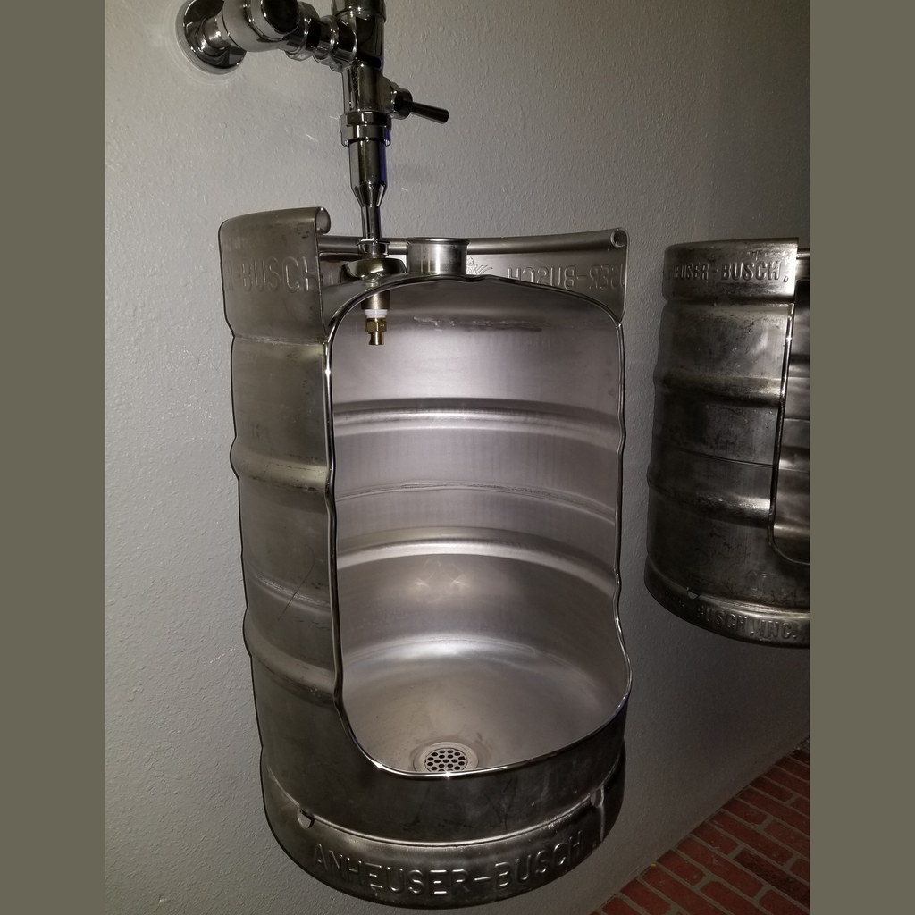 The Signature Keg Urinal The Tailored Taproom