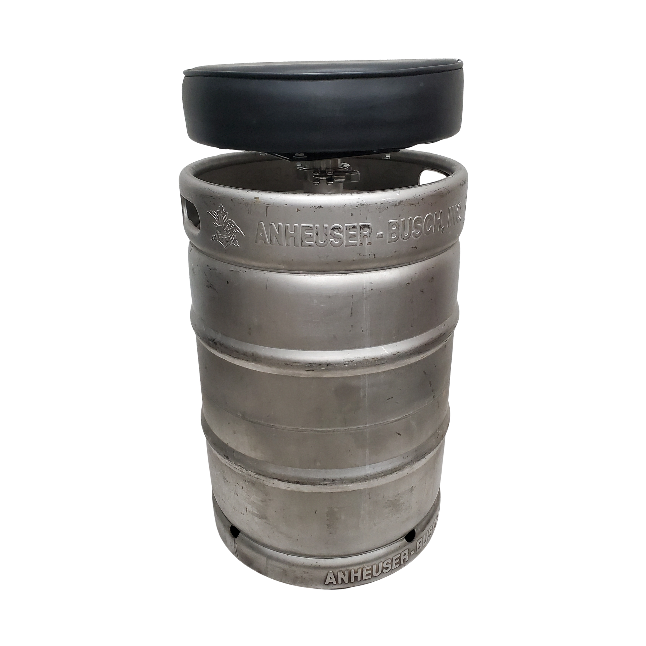 Keg Stool with transparent background