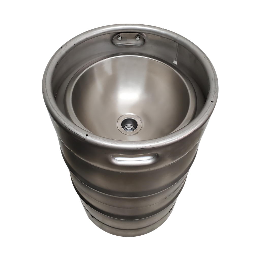 Wall-Mount Full Size Keg Sink | The Tailored Taproom The Tailored Taproom