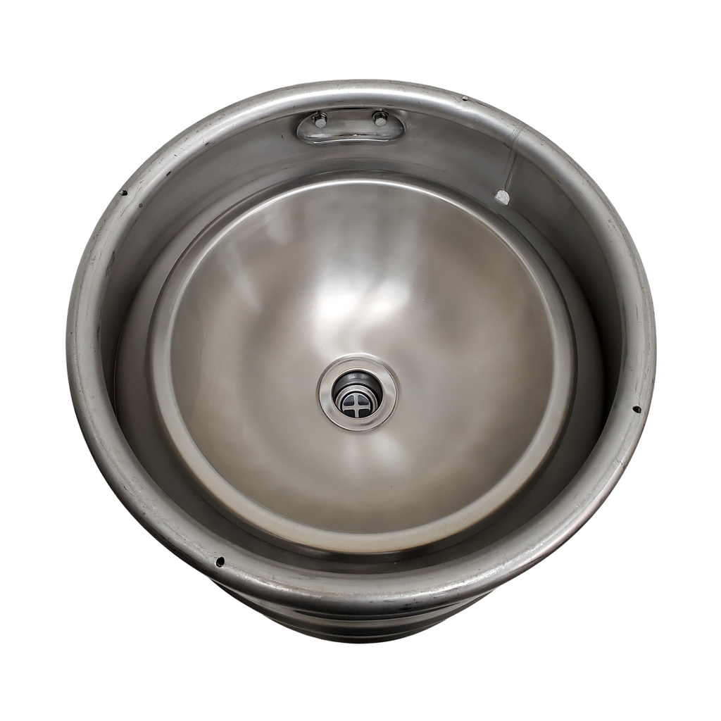Wall-Mount Full Size Keg Sink | The Tailored Taproom The Tailored Taproom