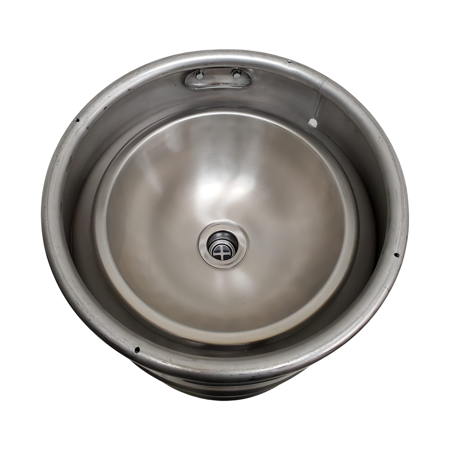 Wall-Mount Full Size Keg Sink | The Tailored Taproom The Tailored Taproom