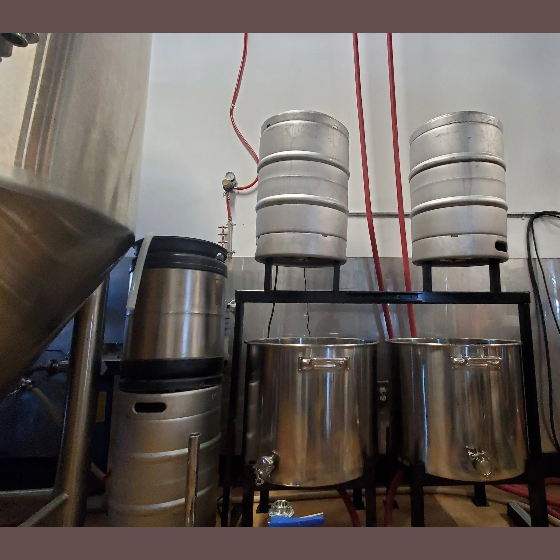 CIP System with Keg Washer in Brewery