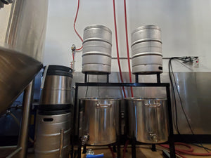 CIP System with Keg Washer in Brewery