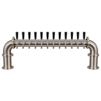 4-inch Stainless Steel Commercial Draft Tower – 8, 10 or 12 Faucets THE TAILORED TAPROOM