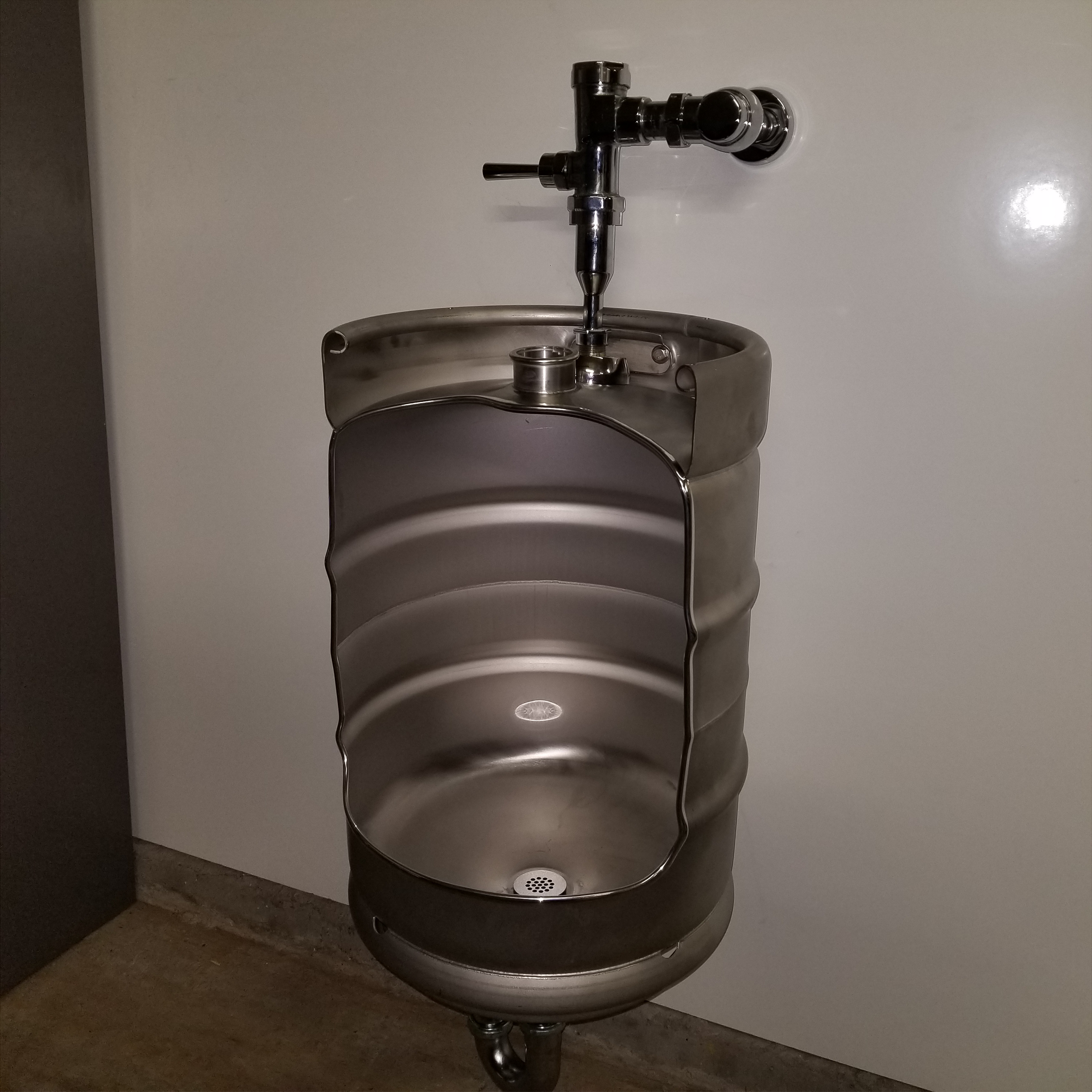 The Signature Keg Urinal The Tailored Taproom