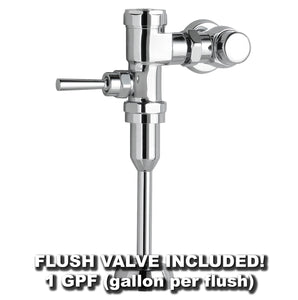 The Heritage Keg Urinal Kit w/ Flush Valve