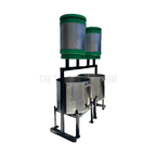 Keg Washer and CIP system on white background