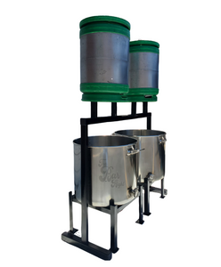 Keg Washer and CIP system on white background