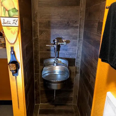 The Pony Keg Urinal The Tailored Taproom