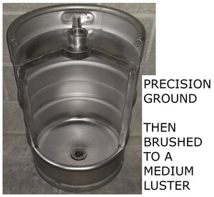 The Heritage Keg Urinal Kit w/ Flush Valve
