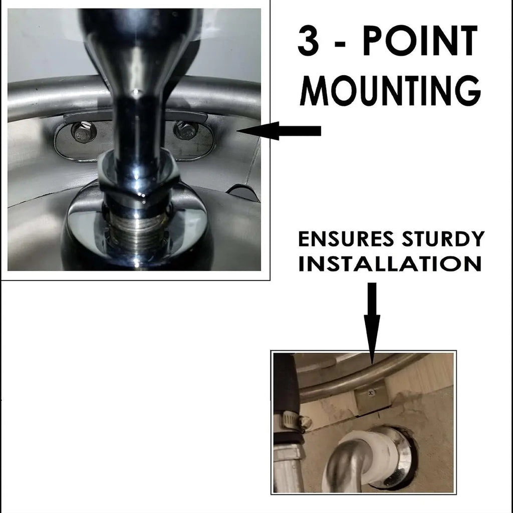 Securly mount your Keg Urinal