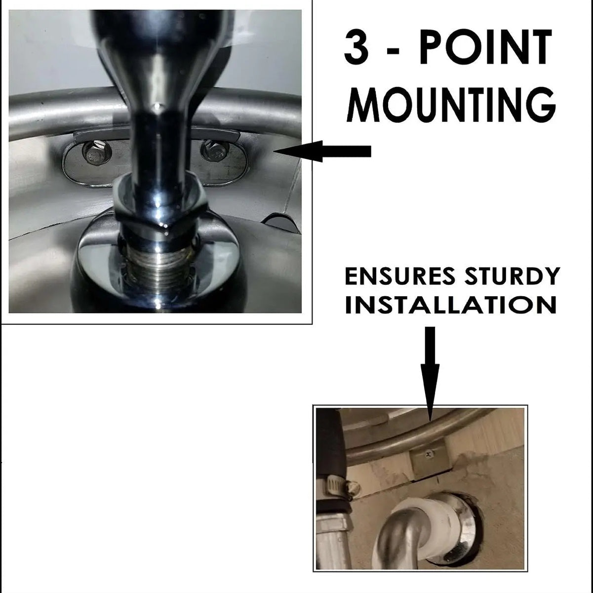 Securly mount your Keg Urinal